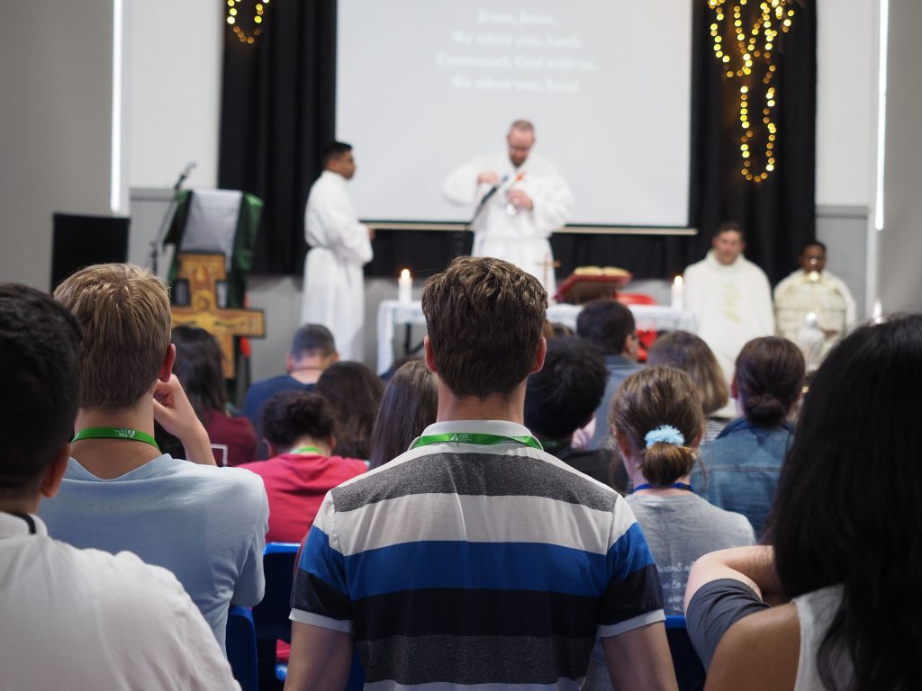 Midday Mass at Summer School Melbourne